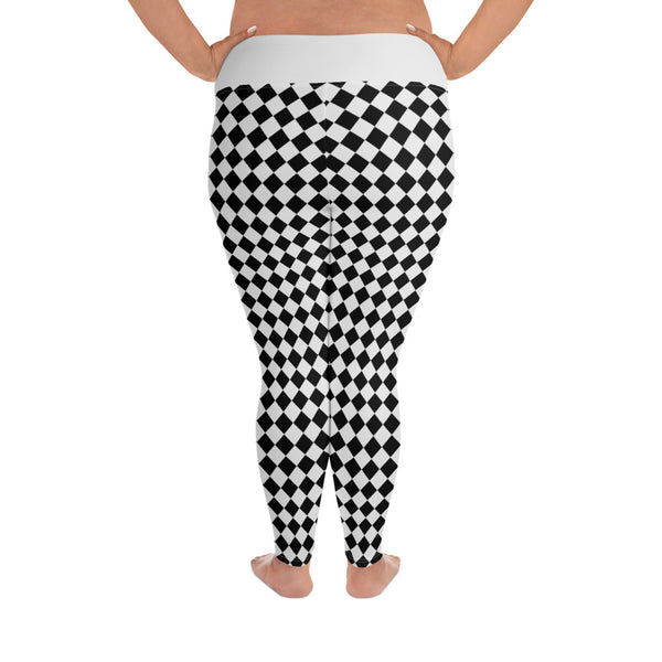 All-Over Print Plus Size Leggings
