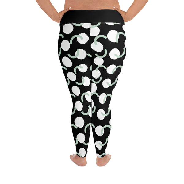 All-Over Print Plus Size Leggings