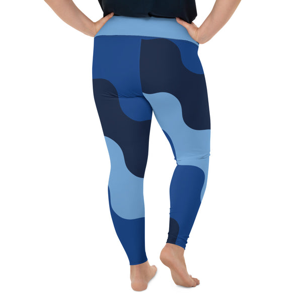 All-Over Print Plus Size Leggings