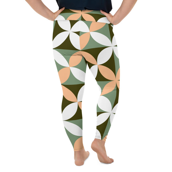 All-Over Print Plus Size Leggings