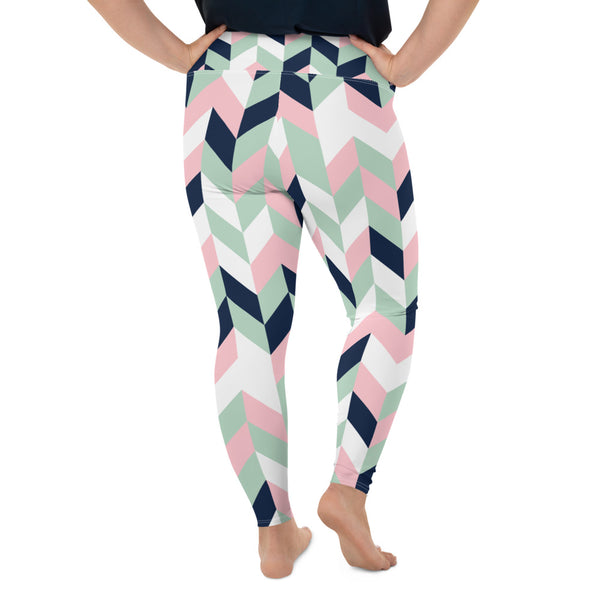 All-Over Print Plus Size Leggings