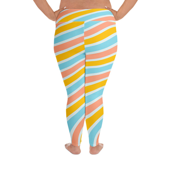 All-Over Print Plus Size Leggings