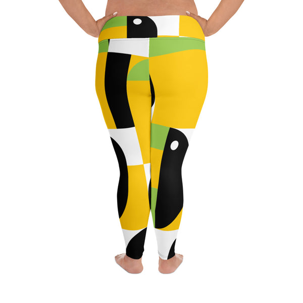 All-Over Print Plus Size Leggings