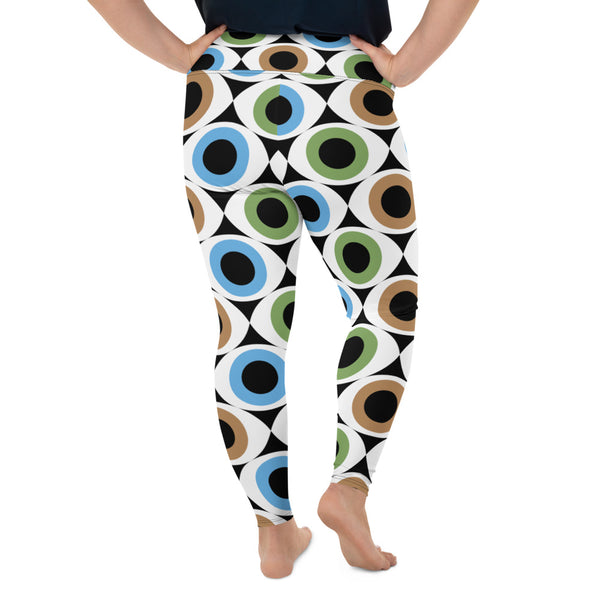 All-Over Print Plus Size Leggings
