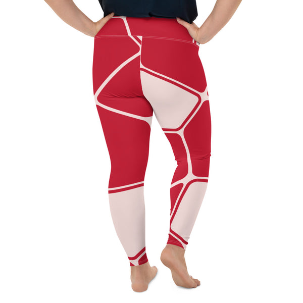 All-Over Print Plus Size Leggings