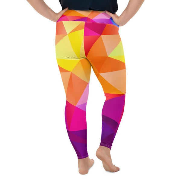 All-Over Print Plus Size Leggings