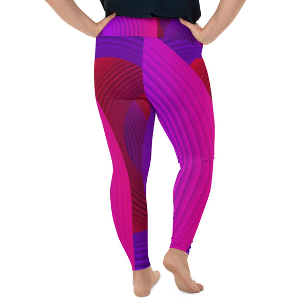 All-Over Print Plus Size Leggings