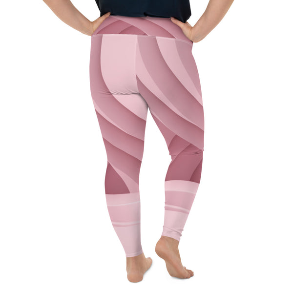 All-Over Print Plus Size Leggings