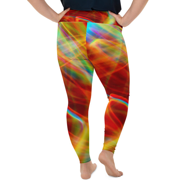 All-Over Print Plus Size Leggings