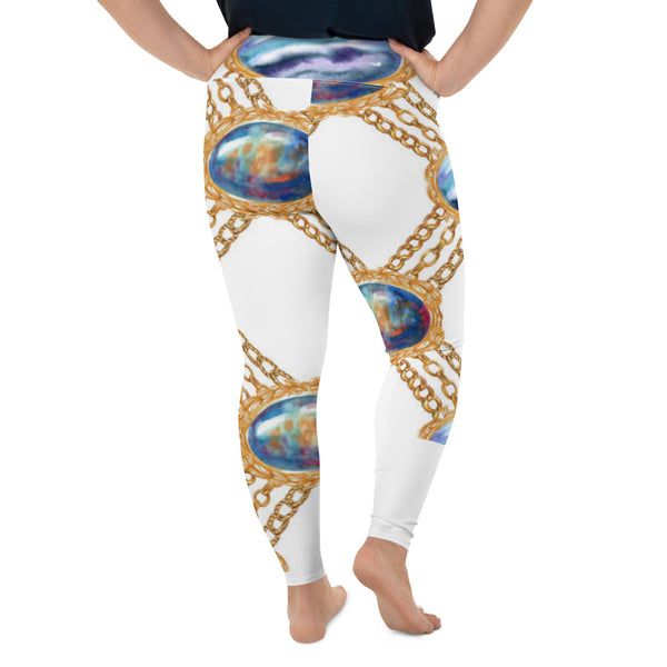 All-Over Print Plus Size Leggings