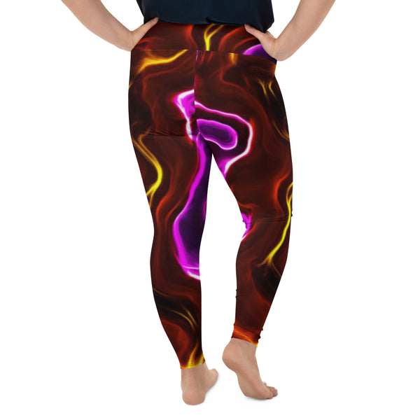 All-Over Print Plus Size Leggings