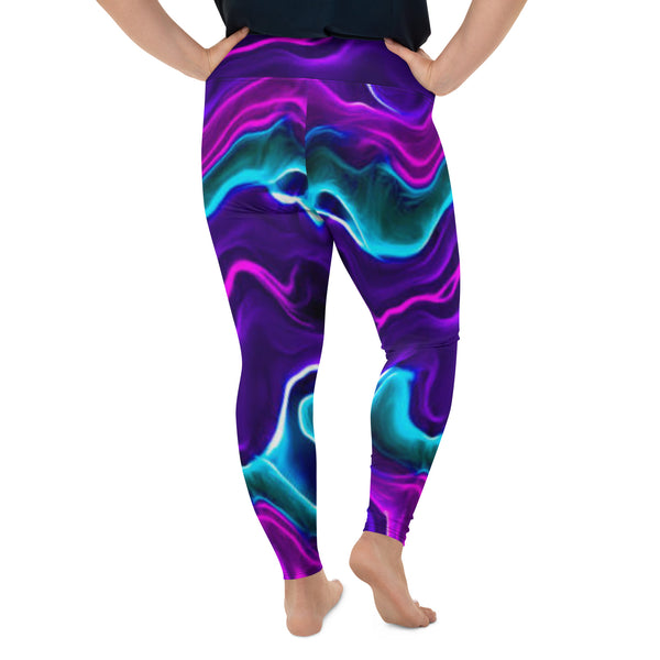 All-Over Print Plus Size Leggings