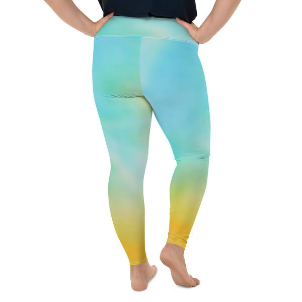 All-Over Print Plus Size Leggings