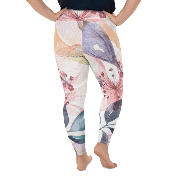 All-Over Print Plus Size Leggings
