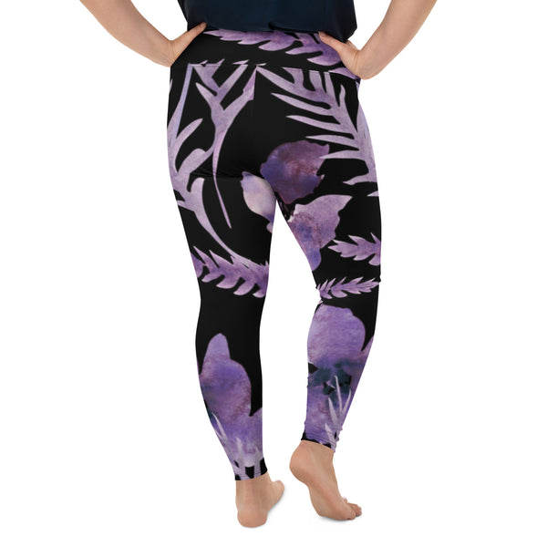 All-Over Print Plus Size Leggings