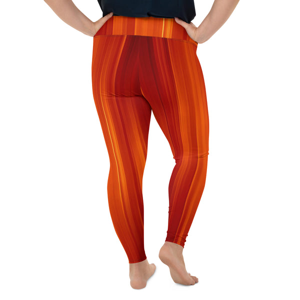 All-Over Print Plus Size Leggings