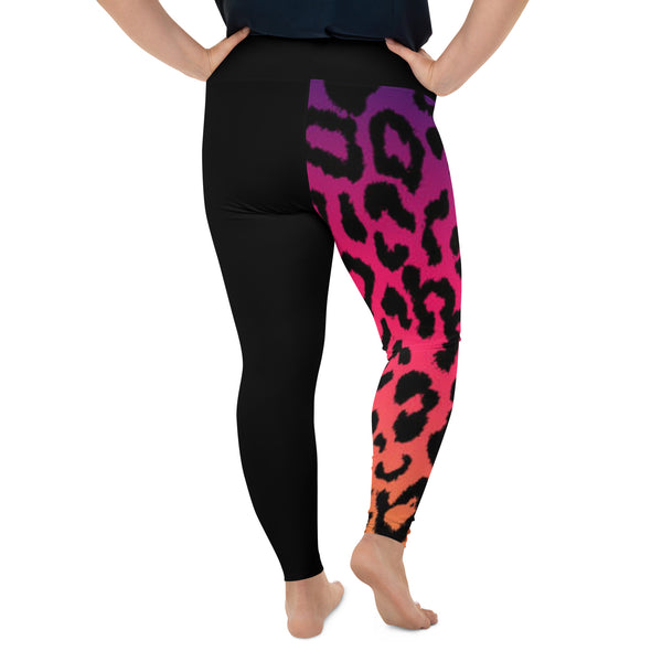 All-Over Print Plus Size Leggings