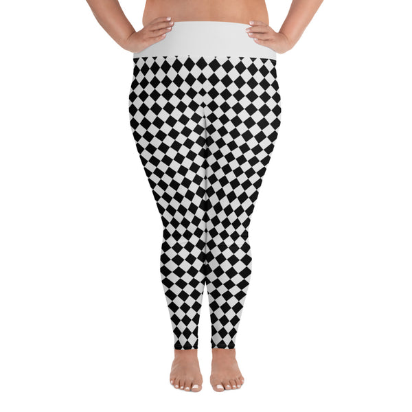 All-Over Print Plus Size Leggings