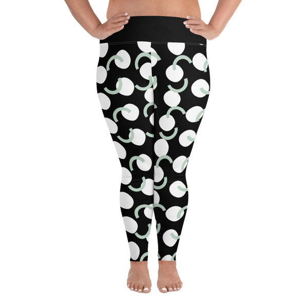 All-Over Print Plus Size Leggings