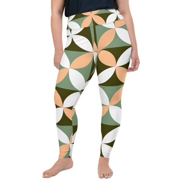 All-Over Print Plus Size Leggings