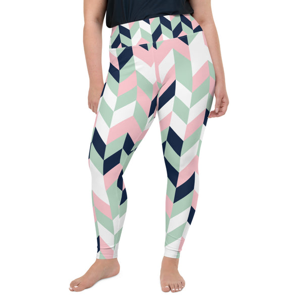 All-Over Print Plus Size Leggings