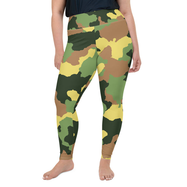 All-Over Print Plus Size Leggings
