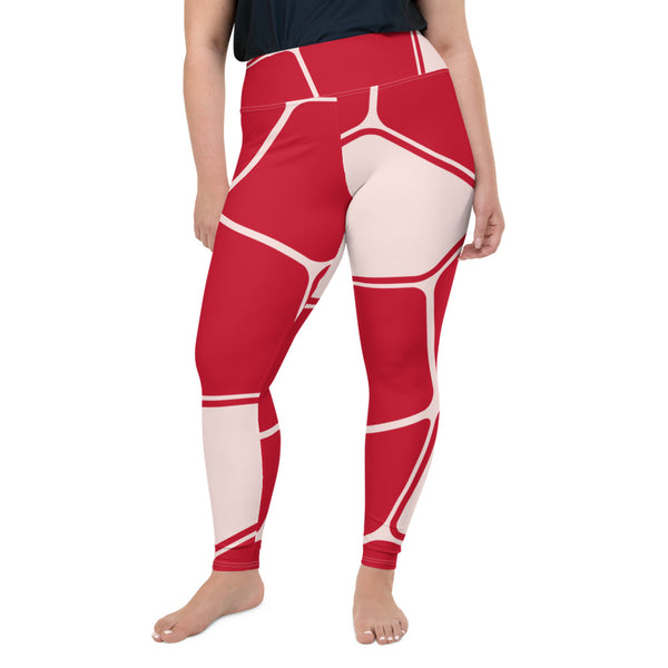 All-Over Print Plus Size Leggings
