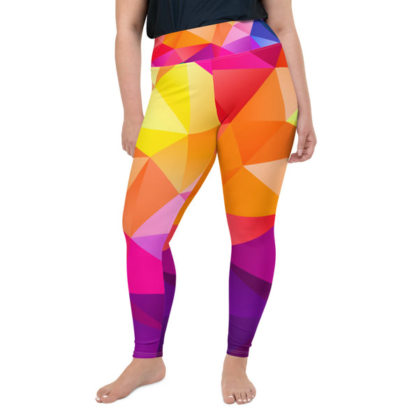 All-Over Print Plus Size Leggings