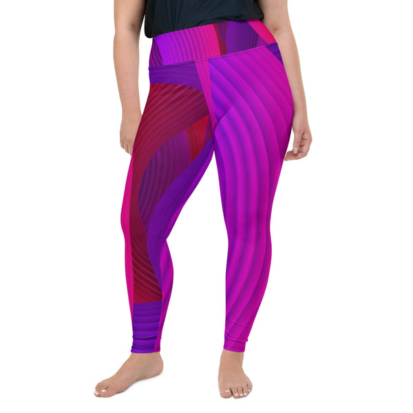 All-Over Print Plus Size Leggings