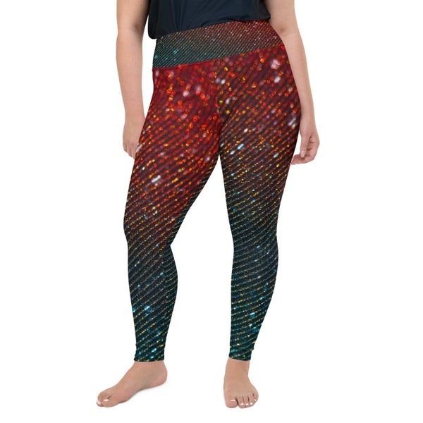 All-Over Print Plus Size Leggings