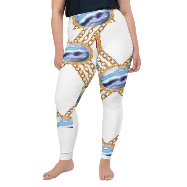 All-Over Print Plus Size Leggings