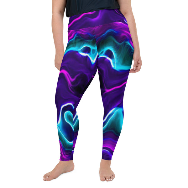 All-Over Print Plus Size Leggings