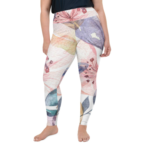 All-Over Print Plus Size Leggings