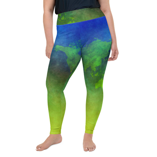 All-Over Print Plus Size Leggings