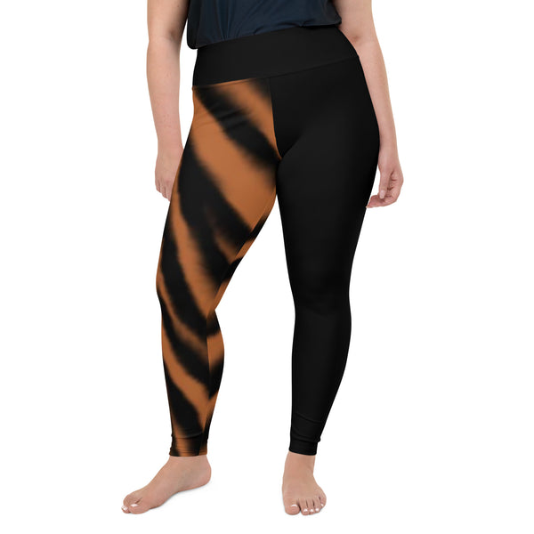 All-Over Print Plus Size Leggings