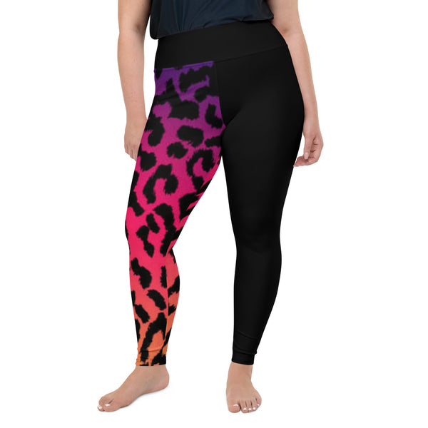 All-Over Print Plus Size Leggings
