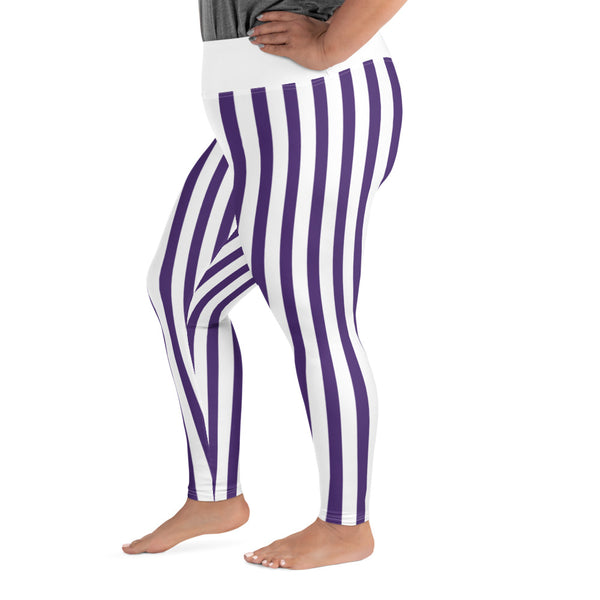 All-Over Print Plus Size Leggings
