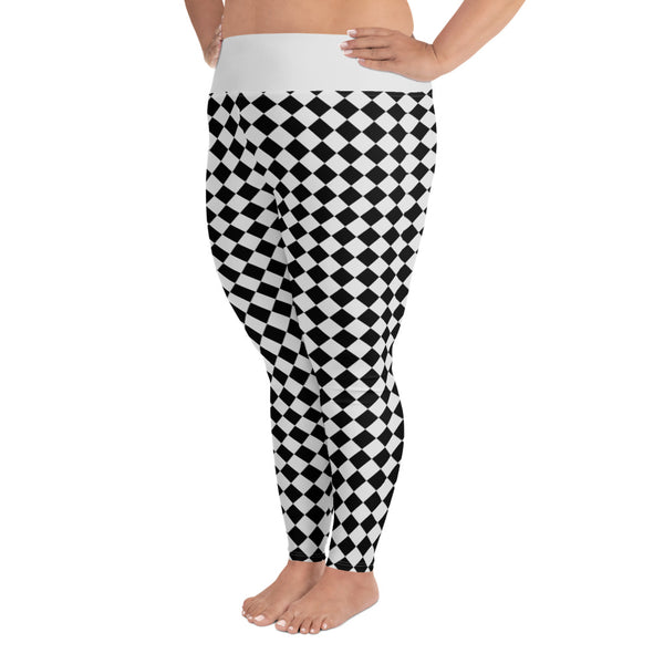 All-Over Print Plus Size Leggings