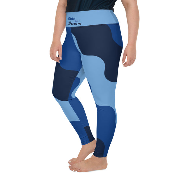 All-Over Print Plus Size Leggings