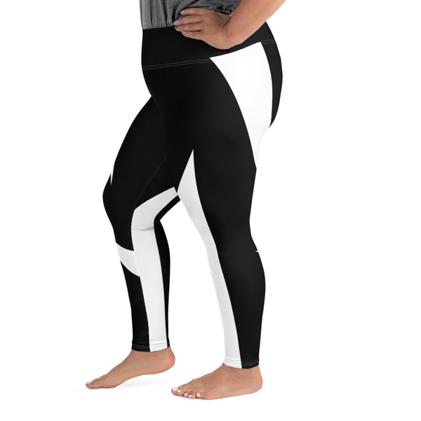 All-Over Print Plus Size Leggings