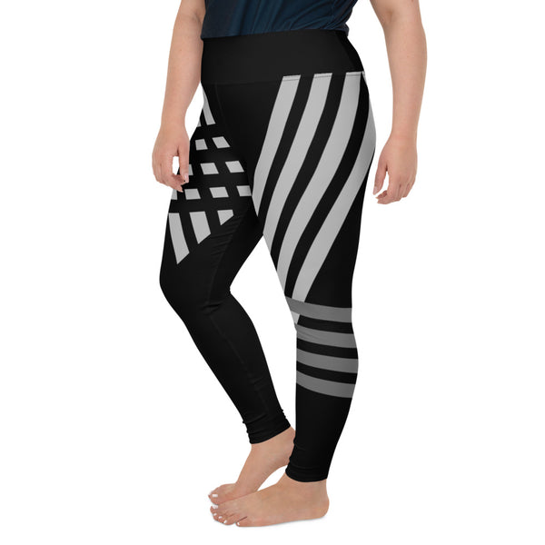 All-Over Print Plus Size Leggings