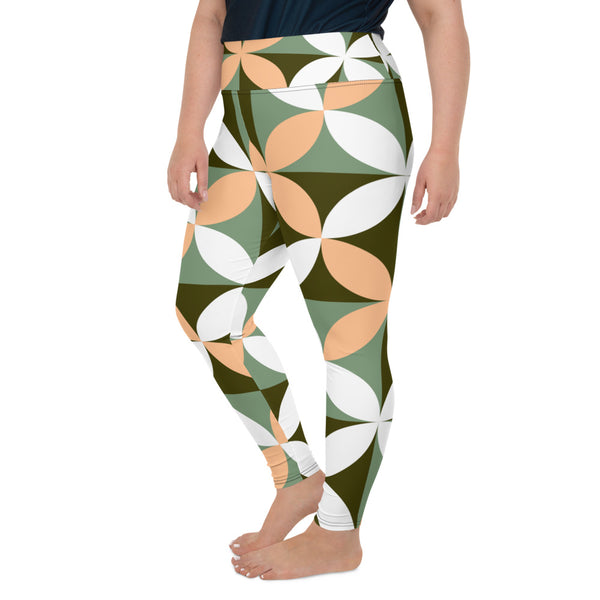 All-Over Print Plus Size Leggings