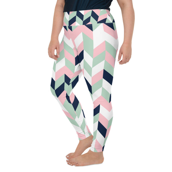 All-Over Print Plus Size Leggings