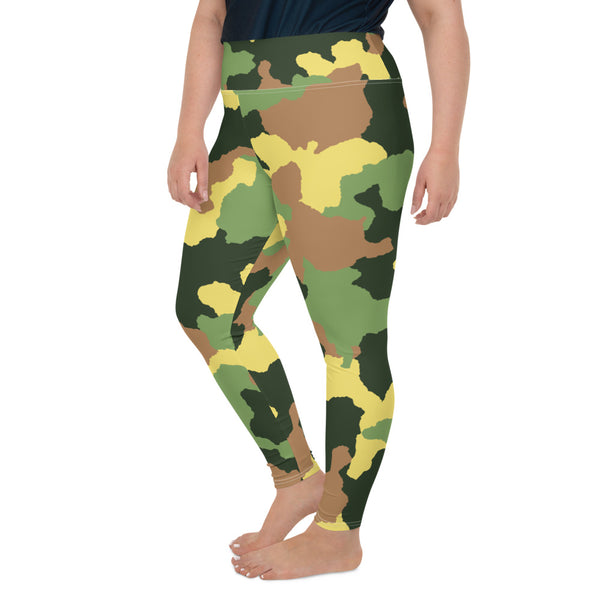 All-Over Print Plus Size Leggings
