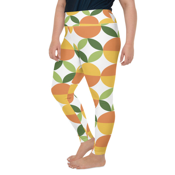 All-Over Print Plus Size Leggings