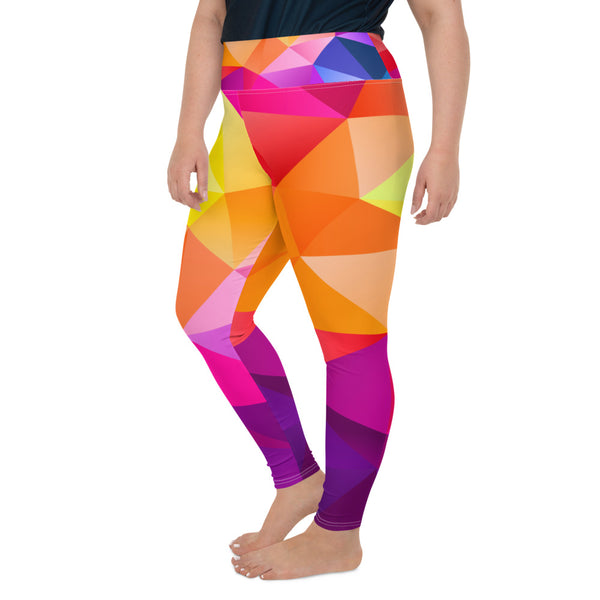 All-Over Print Plus Size Leggings