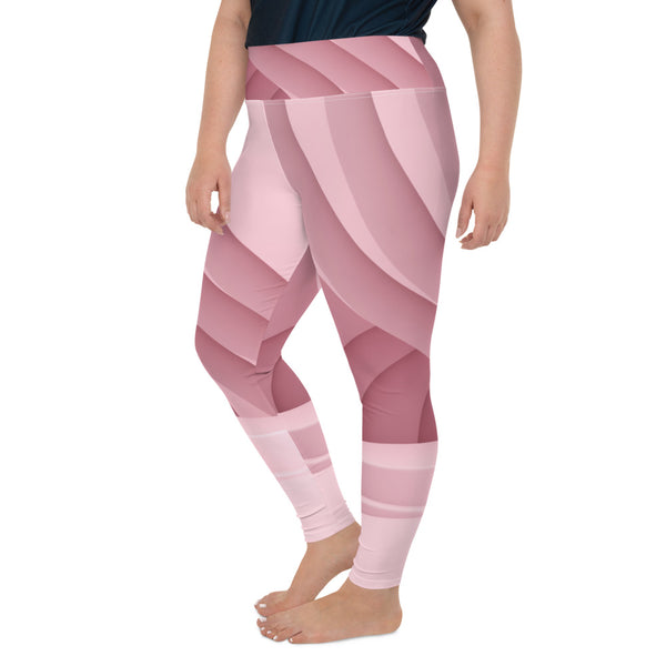 All-Over Print Plus Size Leggings