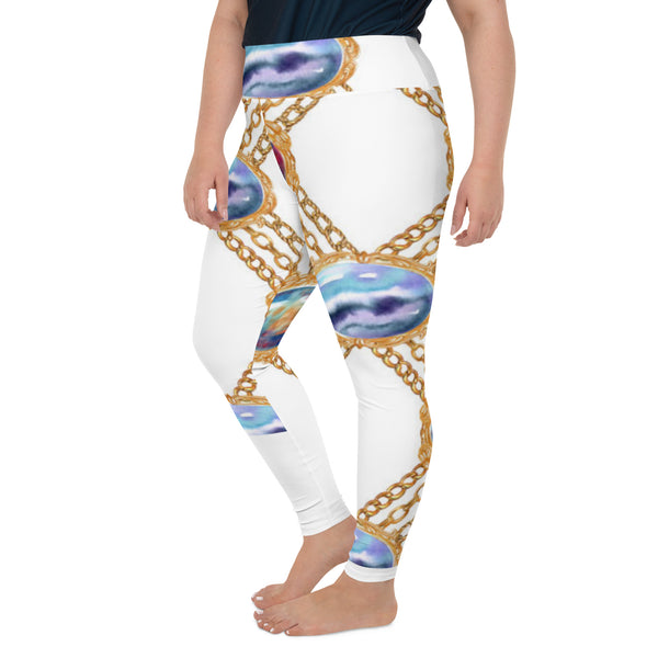 All-Over Print Plus Size Leggings