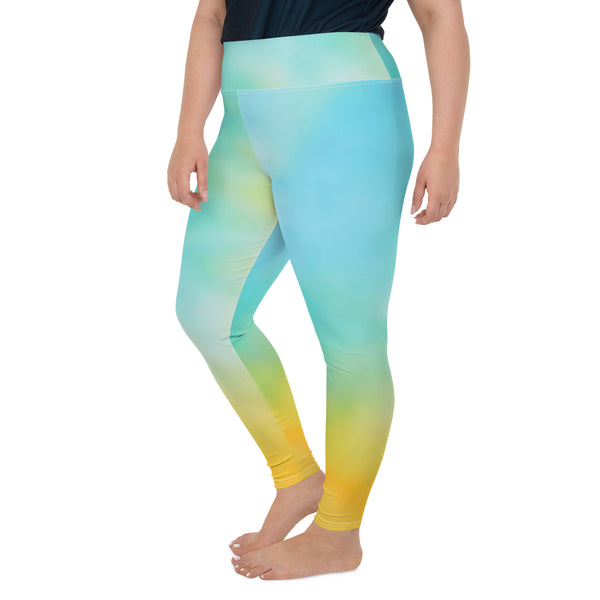 All-Over Print Plus Size Leggings