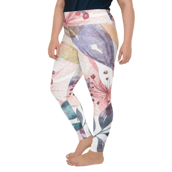 All-Over Print Plus Size Leggings